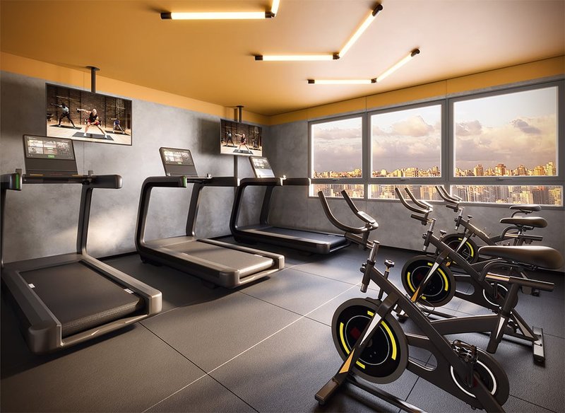 Apartamento Soberano Guilhermina - Residencial 2 dormitórios 38m² Santo Alexandre São Paulo - Fitness