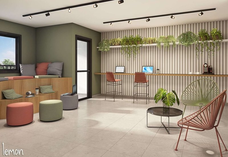 Garden Kazzas Park Nova Atlântica 2 dormitórios 54m² Nelson Romão São Paulo - Coworking