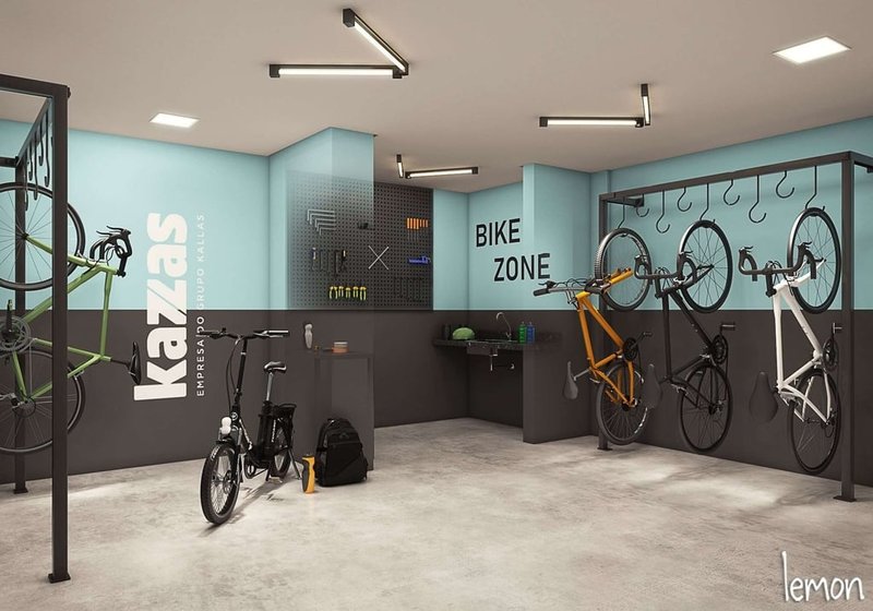 Garden Kazzas Park Nova Atlântica 2 dormitórios 54m² Nelson Romão São Paulo - Bicicletario