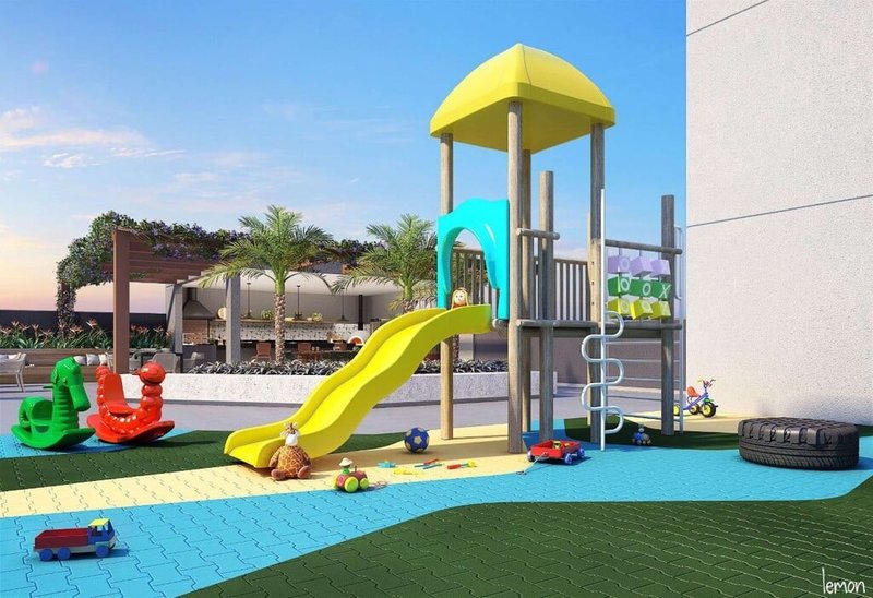 Garden Kazzas Park Nova Atlântica 2 dormitórios 54m² Nelson Romão São Paulo - Playground