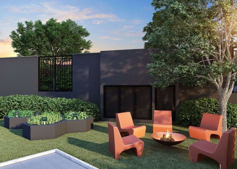 Garden Kazzas Park Nova Atlântica 2 dormitórios 54m² Nelson Romão São Paulo - Fire place