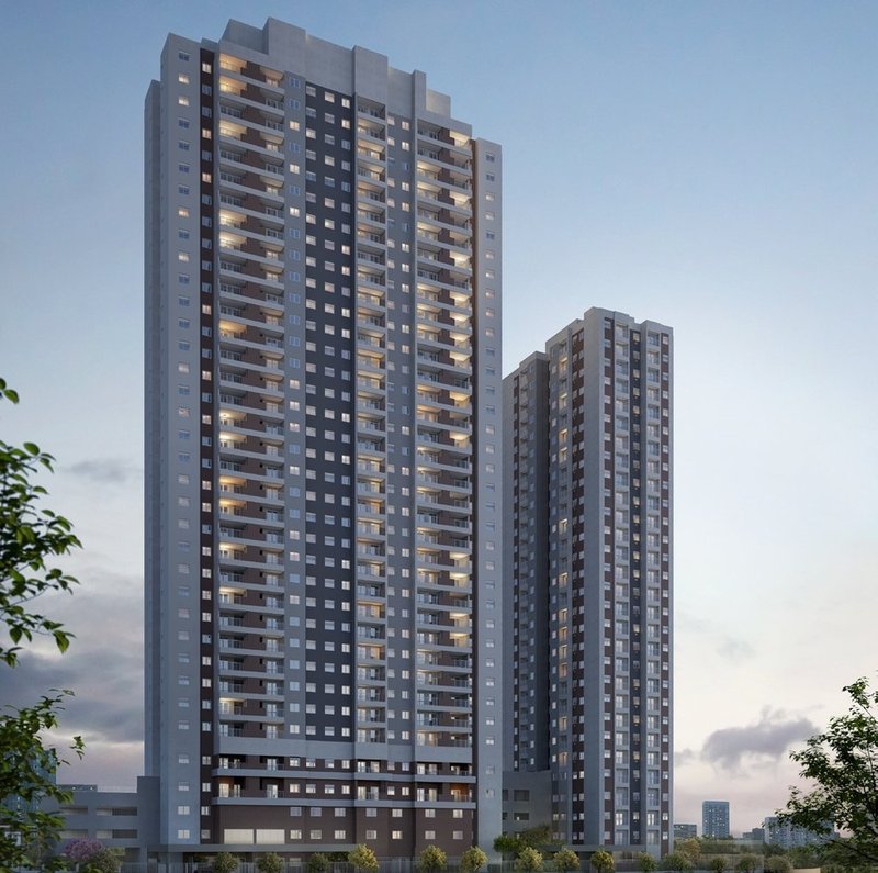 Apartamento Gran Spot 2 dormitórios 39m² Jericino São Paulo - Fachada