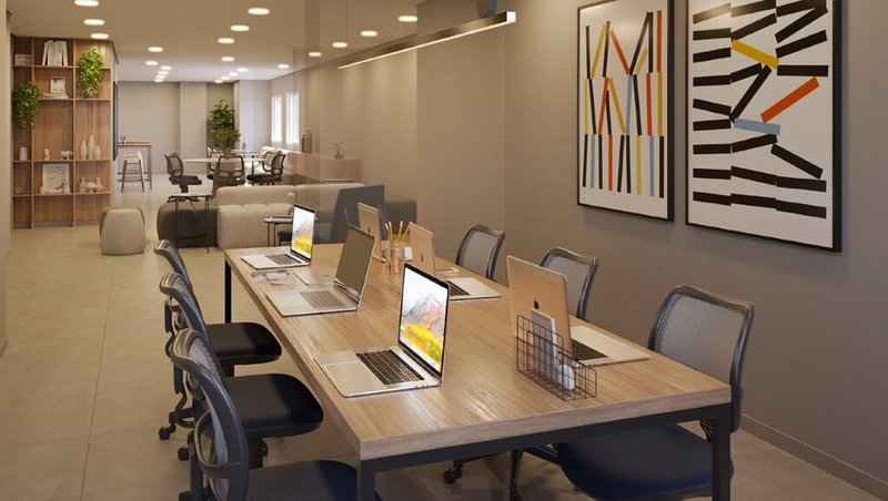 Apartamento Gran Spot 2 dormitórios 39m² Jericino São Paulo - Coworking