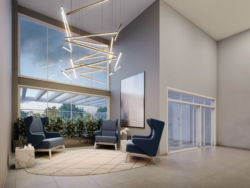 Apartamento Gran Sky 1 suíte 70m² Jericino São Paulo - Hall