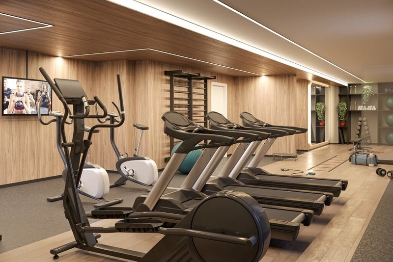 Apartamento Gran Sky 1 suíte 70m² Jericino São Paulo - Fitness