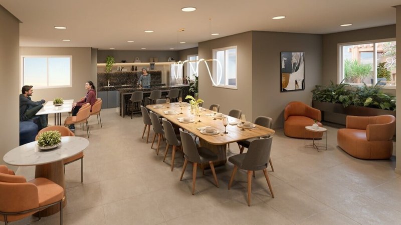 Apartamento Gran Sky 1 suíte 70m² Jericino São Paulo - Espaco gourmet
