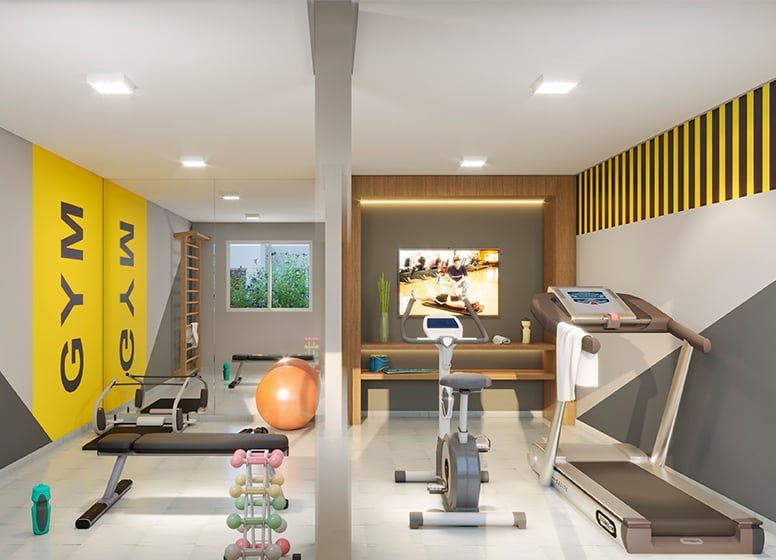 Apartamento Plano&Rio Bonito 2 dormitórios 35m² Olívia Guedes Penteado São Paulo - Fitness