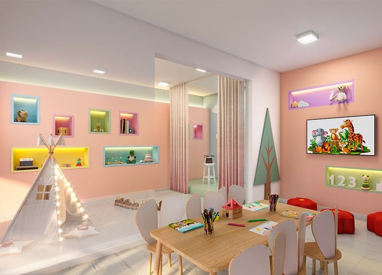 Apartamento Plano&Rio Bonito 2 dormitórios 35m² Olívia Guedes Penteado São Paulo - Brinquedoteca