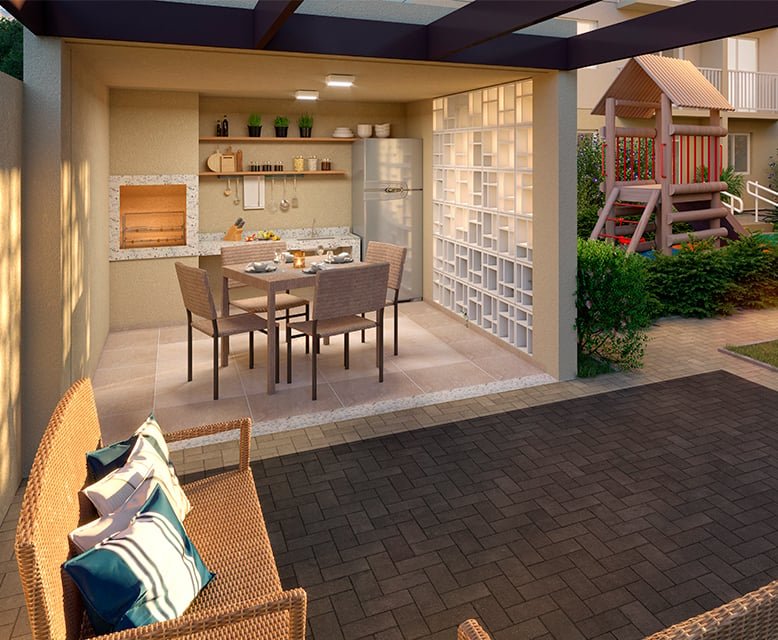 Apartamento Plano&Rio Bonito 2 dormitórios 35m² Olívia Guedes Penteado São Paulo - Churrasqueira