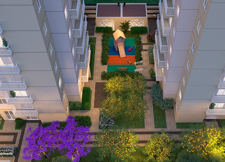 Apartamento Plano&Rio Bonito 2 dormitórios 35m² Olívia Guedes Penteado São Paulo - Voo de passaro