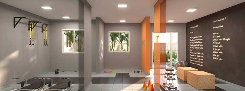 Apartamento Plano&Parque Nabuco Sabiá I 1 suíte 27m² Manuel Alves de Siqueira São Paulo - Fitness