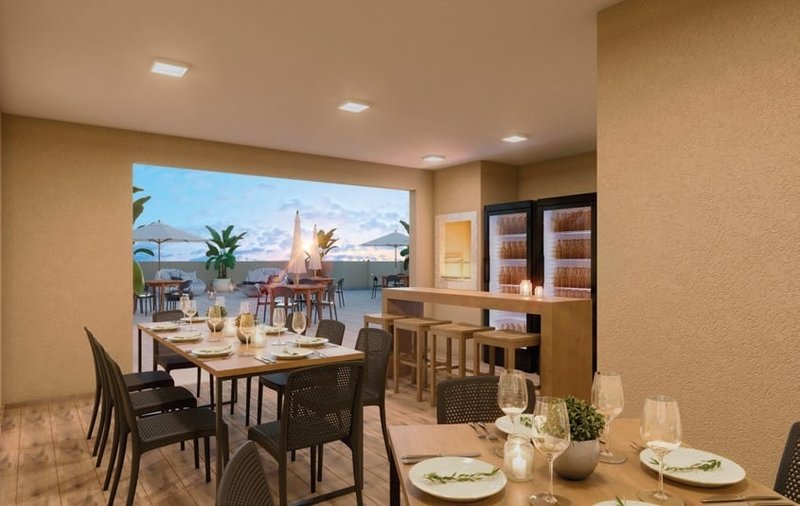 Apartamento Plano&Parque Nabuco Sabiá I 1 suíte 27m² Manuel Alves de Siqueira São Paulo - Espaco gourmet