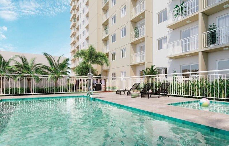 Apartamento Plano&Parque Nabuco Sabiá I 1 suíte 27m² Manuel Alves de Siqueira São Paulo - Piscina