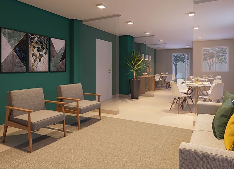 Apartamento Plano&Mais Itaquera Marabá 2 dormitórios 31m² São Félix do Piauí São Paulo - Salao de festas