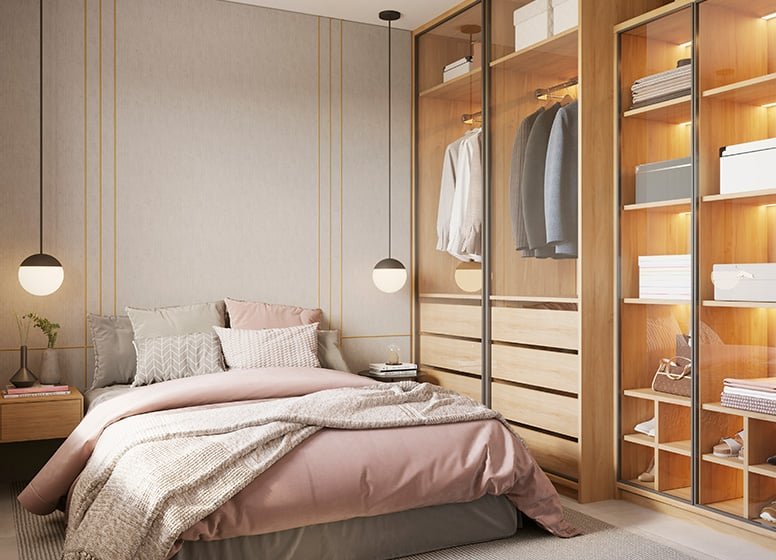 Apartamento Oriz by Plano&Plano - Residencial 33.55m² 1D Dom Manuel São Paulo - Dormitorio