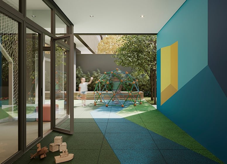 Apartamento Oriz by Plano&Plano - Residencial 39.31m² 2D Dom Manuel São Paulo - Playground