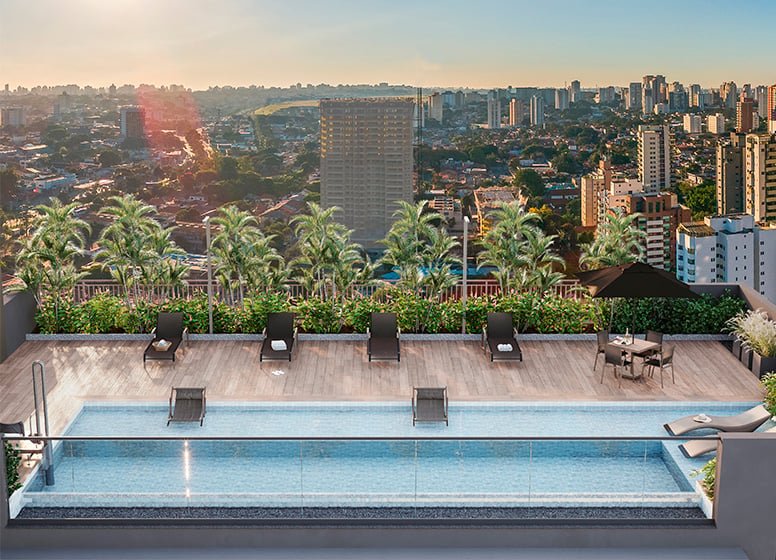 Apartamento Oriz by Plano&Plano - Residencial 39.31m² 2D Dom Manuel São Paulo - Piscina