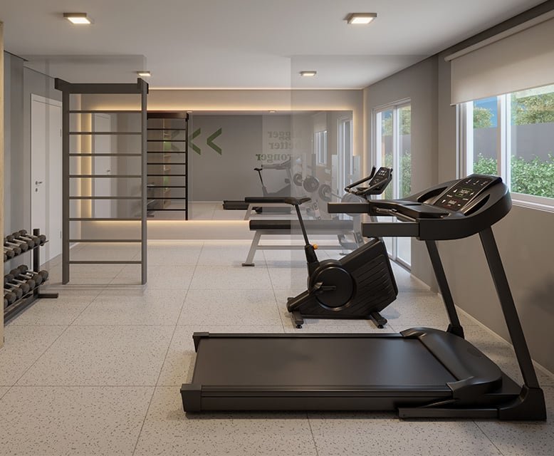 Garden Plano&Parque Brás 1 suíte 31m² Domingos Paiva São Paulo - Fitness