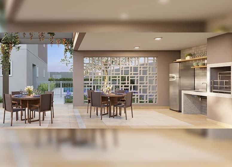Apartamento Plano&Parque Brás 1 suíte 27m² Domingos Paiva São Paulo - Churrasqueira