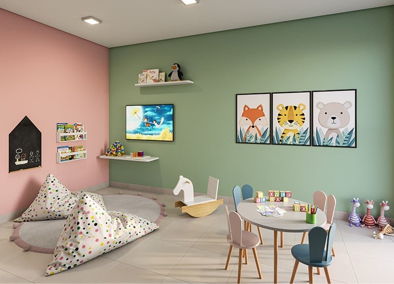 Apartamento Plano&Mais Itaquera Itamaracá 2 dormitórios 32m² Lagoa do Campelo São Paulo - Brinquedoteca