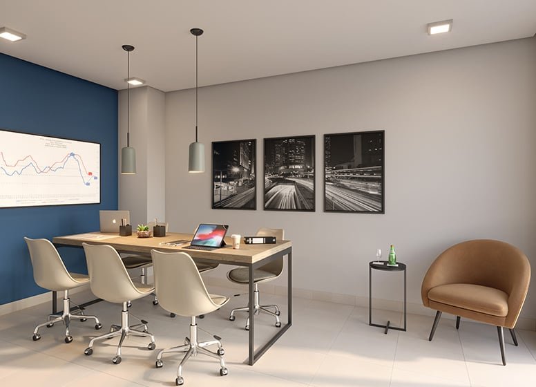 Apartamento Plano&Mais Itaquera Itamaracá 2 dormitórios 32m² Lagoa do Campelo São Paulo - Coworking