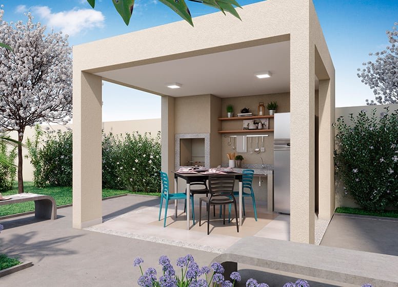 Apartamento Plano&Mais Itaquera Itamaracá 2 dormitórios 32m² Lagoa do Campelo São Paulo - Churrasqueira