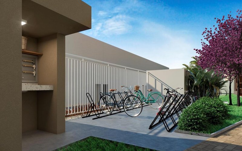 Apartamento Portal Barra Funda Vila Rio Branco 2 dormitórios 33m² Rudge São Paulo - Bicicletario