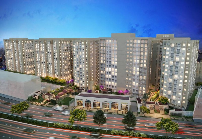 Apartamento Portal Barra Funda Vila Rio Branco 2 dormitórios 33m² Rudge São Paulo - Aerea