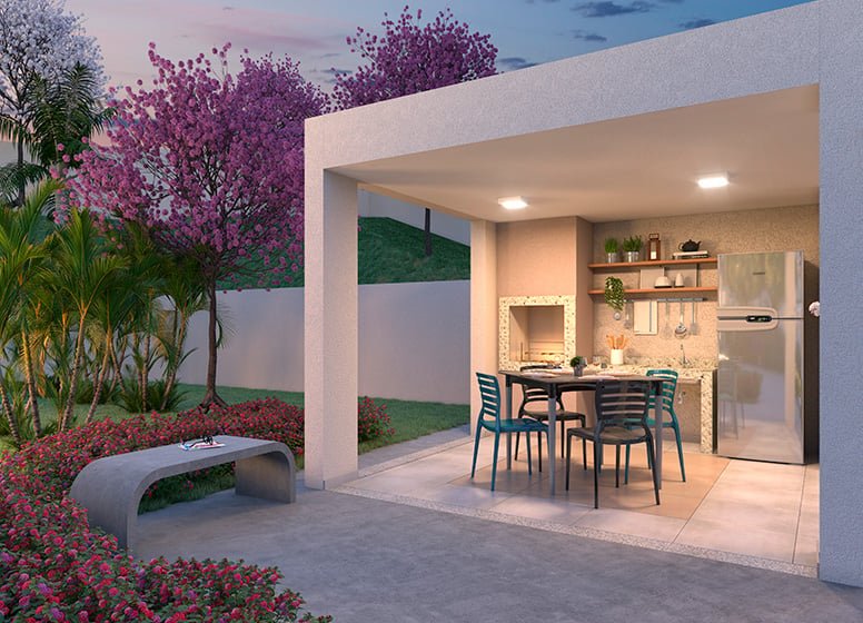 Apartamento Plano&Guaianases Estaleirador 2 dormitórios 34m² Estaleirador São Paulo - Churrasqueira