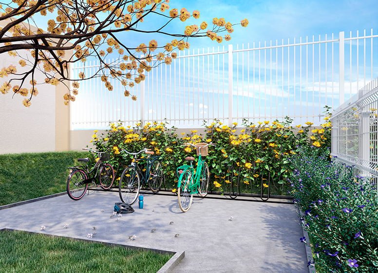 Apartamento Plano&Guaianases Estaleirador 2 dormitórios 34m² Estaleirador São Paulo - Bicicletario