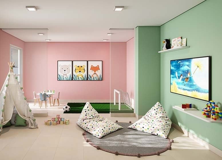 Apartamento Plano&Vista Cantareira 2 dormitórios 34m² Raimundo Pereira de Magalhães São Paulo - Brinquedoteca