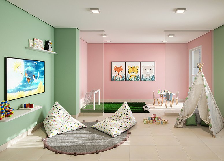 Apartamento Plano&Estação Engenheiro Goulart 2 dormitórios 33m² Alto Pajéu São Paulo - Brinquedoteca