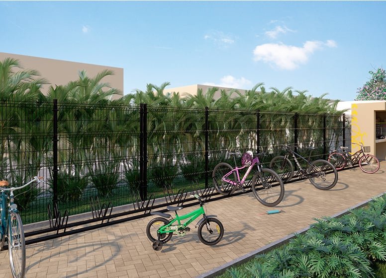 Apartamento Portal Vista da Represa Vila Rio Bonito 32.46m² 2D José Rafaeli São Paulo - Bicicletario