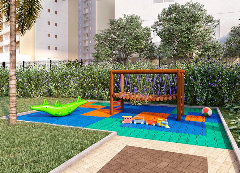 Apartamento Portal Vista da Represa Vila Rio Bonito 2 dormitórios 35m² José Rafaeli São Paulo - Playground