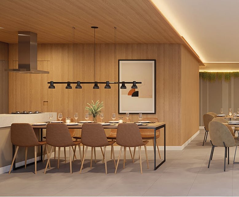 Apartamento Unni by Plano&Plano Harmoni 2 dormitórios 47m² Mateus Mascarenhas São Paulo - Espaco gourmet