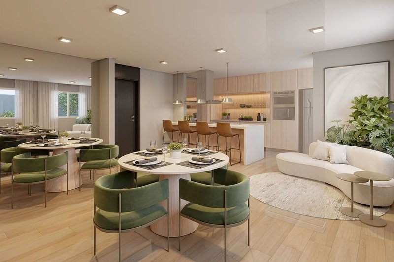 Apartamento Mistá by Plano&Plano Ubiatans - Residencial 1 suíte 27m² dos Ubiatans São Paulo - Salao de festas