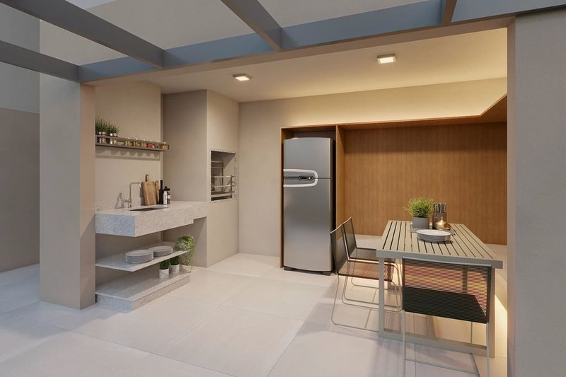 Apartamento Mistá by Plano&Plano Ubiatans - Residencial 1 suíte 27m² dos Ubiatans São Paulo - Churrasqueira