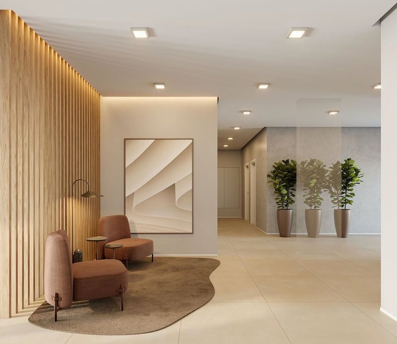 Apartamento Mistá by Plano&Plano Tupinás - Residencial 1 suíte 30m² dos Tupinás São Paulo - Hall