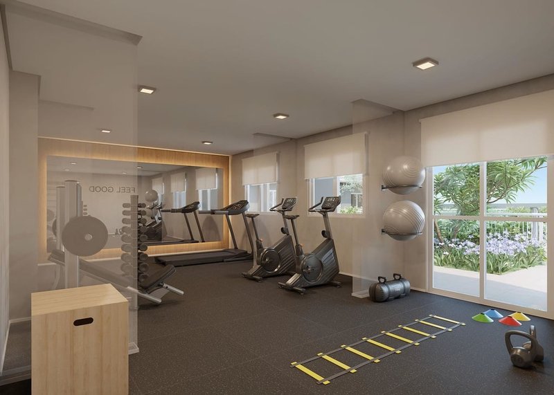 Apartamento Mistá by Plano&Plano Tupinás - Residencial 1 suíte 30m² dos Tupinás São Paulo - Fitness