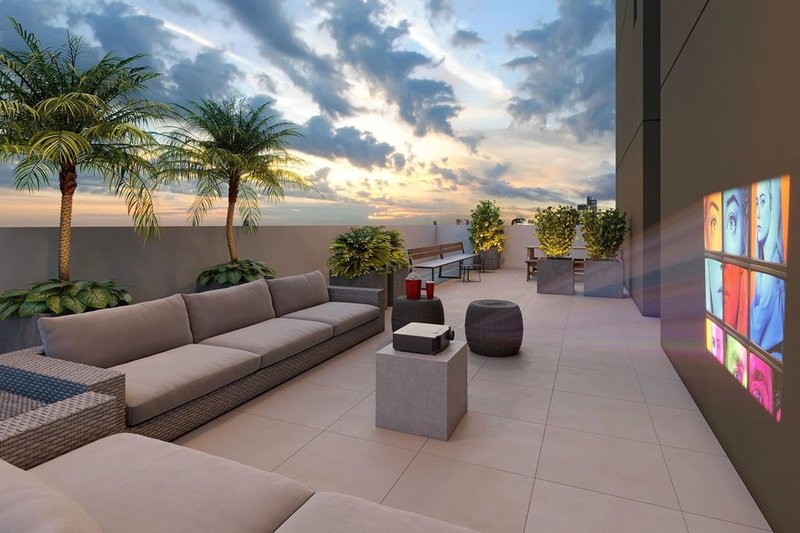 Apartamento Mistá by Plano&Plano Tupinás - Residencial 1 suíte 30m² dos Tupinás São Paulo - Cinema