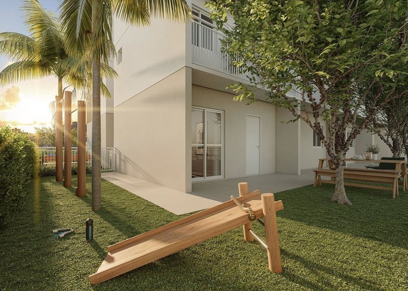 Garden Mistá by Plano&Plano Tupinás - Residencial 1 suíte 37m² dos Tupinás São Paulo - Fitness externo