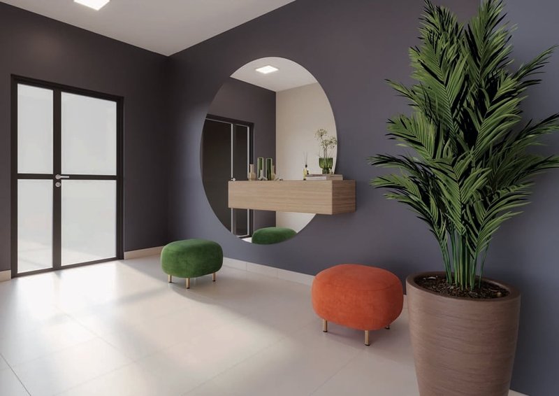 Apartamento Mundo Apto Inajar - Residencial 2 dormitórios 33m² Inajar de Souza São Paulo - Hall