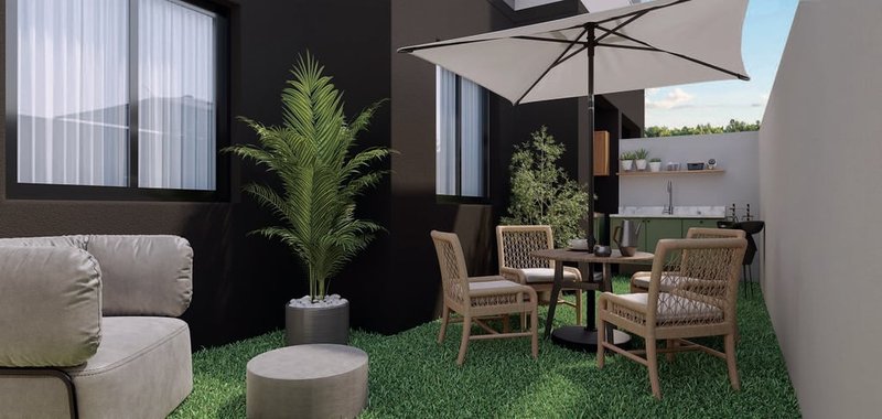 Apartamento Mundo Apto Inajar - Residencial 2 dormitórios 33m² Inajar de Souza São Paulo - Terraco