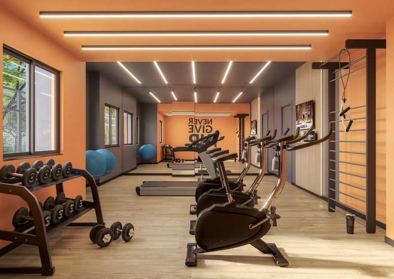 Apartamento Mundo Apto Inajar - Residencial 2 dormitórios 33m² Inajar de Souza São Paulo - Fitness