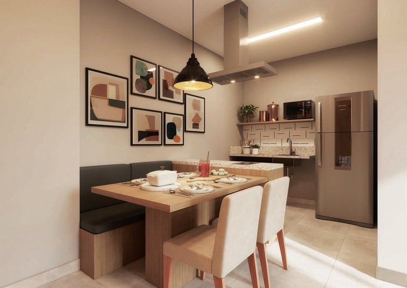Apartamento Mundo Apto Inajar - Residencial 2 dormitórios 33m² Inajar de Souza São Paulo - Espaco gourmet
