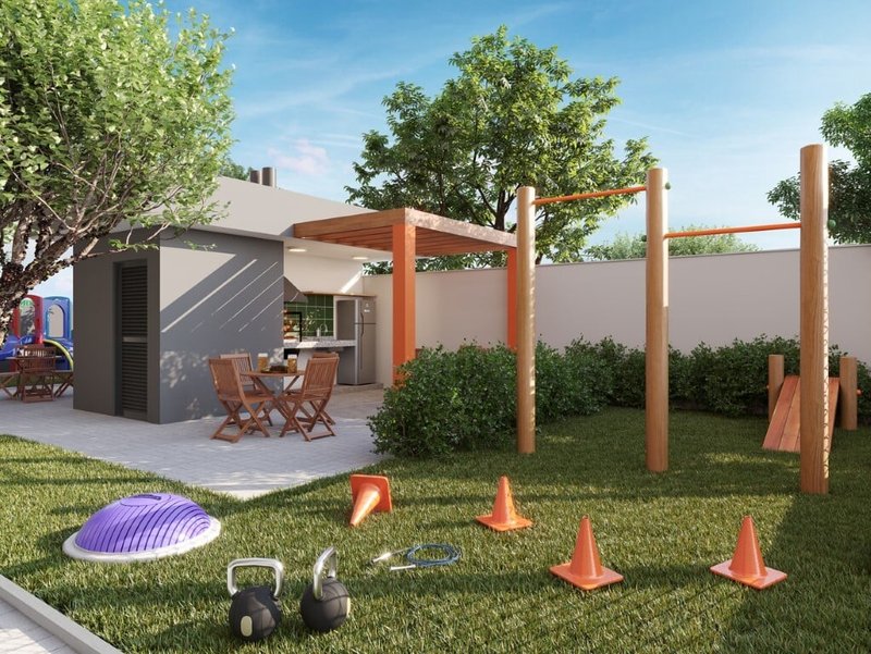 Garden Mundo Apto Mooca 48.37m² 2D Hipódromo São Paulo - Fitness externo