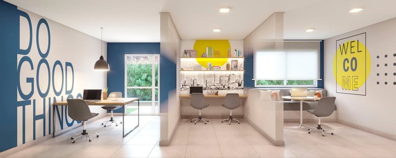 Apartamento Mapp Barra Funda - Fase 2 1 suíte 25m² Achilles Orlando Curtolo São Paulo - Coworking