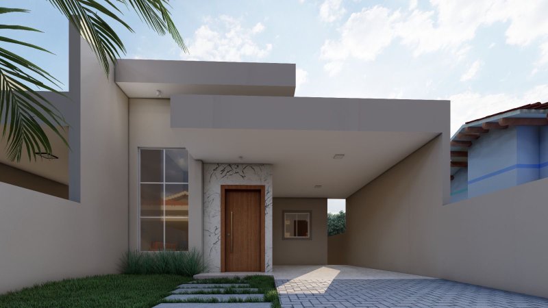 CASA COM 1 SUÍTE MAIS 2 DORMITÓRIOS EM DOM JOAQUIM - Brusque - 