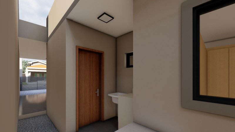 CASA COM 1 SUÍTE MAIS 2 DORMITÓRIOS EM DOM JOAQUIM - Brusque - 