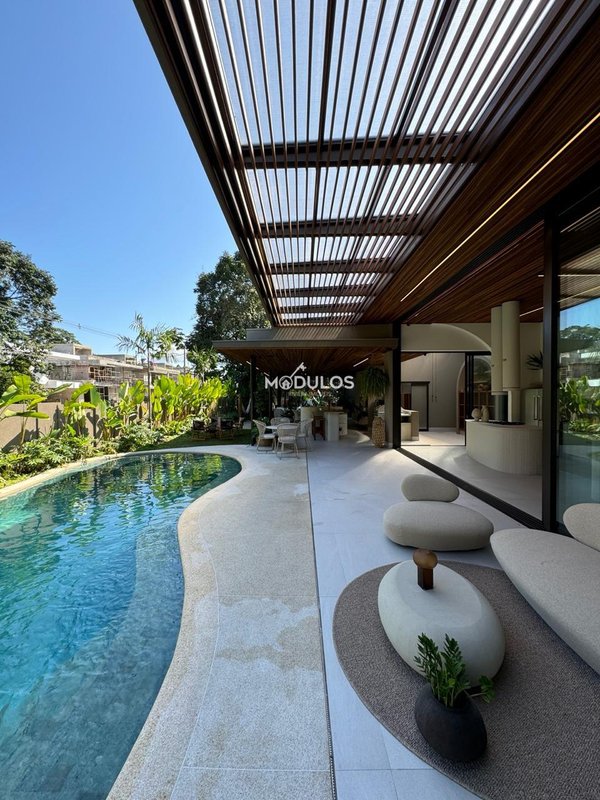 Casa térrea com projeto assinado, 6 suítes, 486m², à venda por R$ 16.800.000 Alameda Samar Bertioga - 